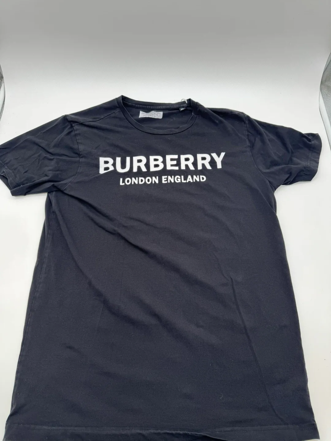 Burberry London England Black T-Shirt - XL thumbnail