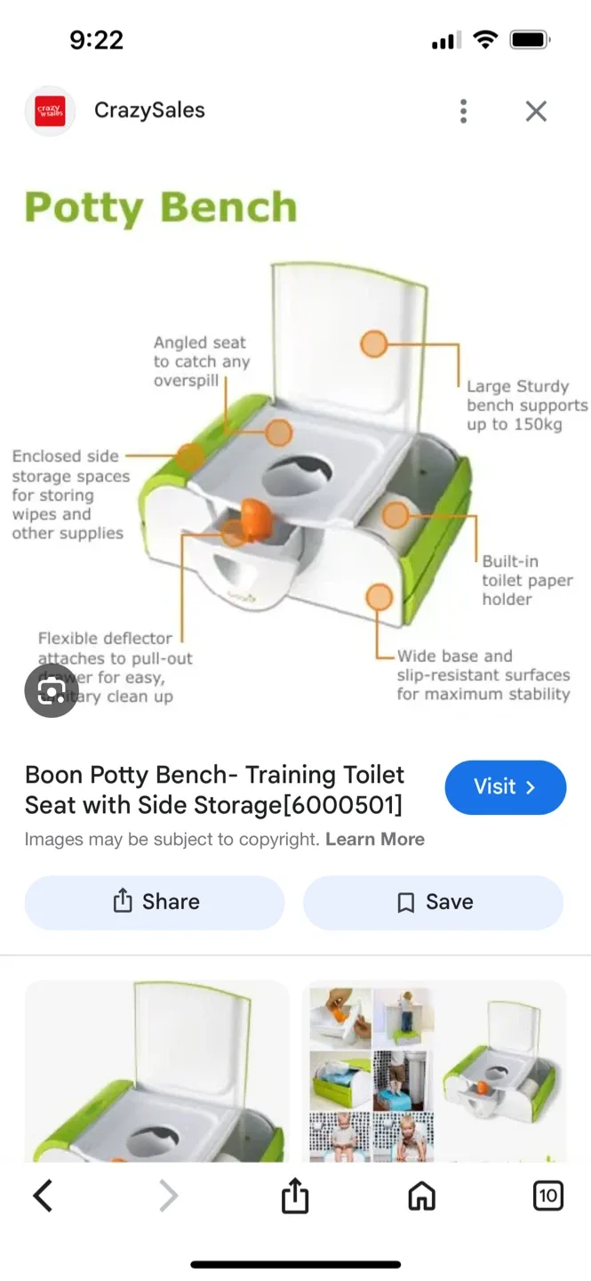 Boon Potty Bench - Training Toilet Seat with Storage image indicator(4)
