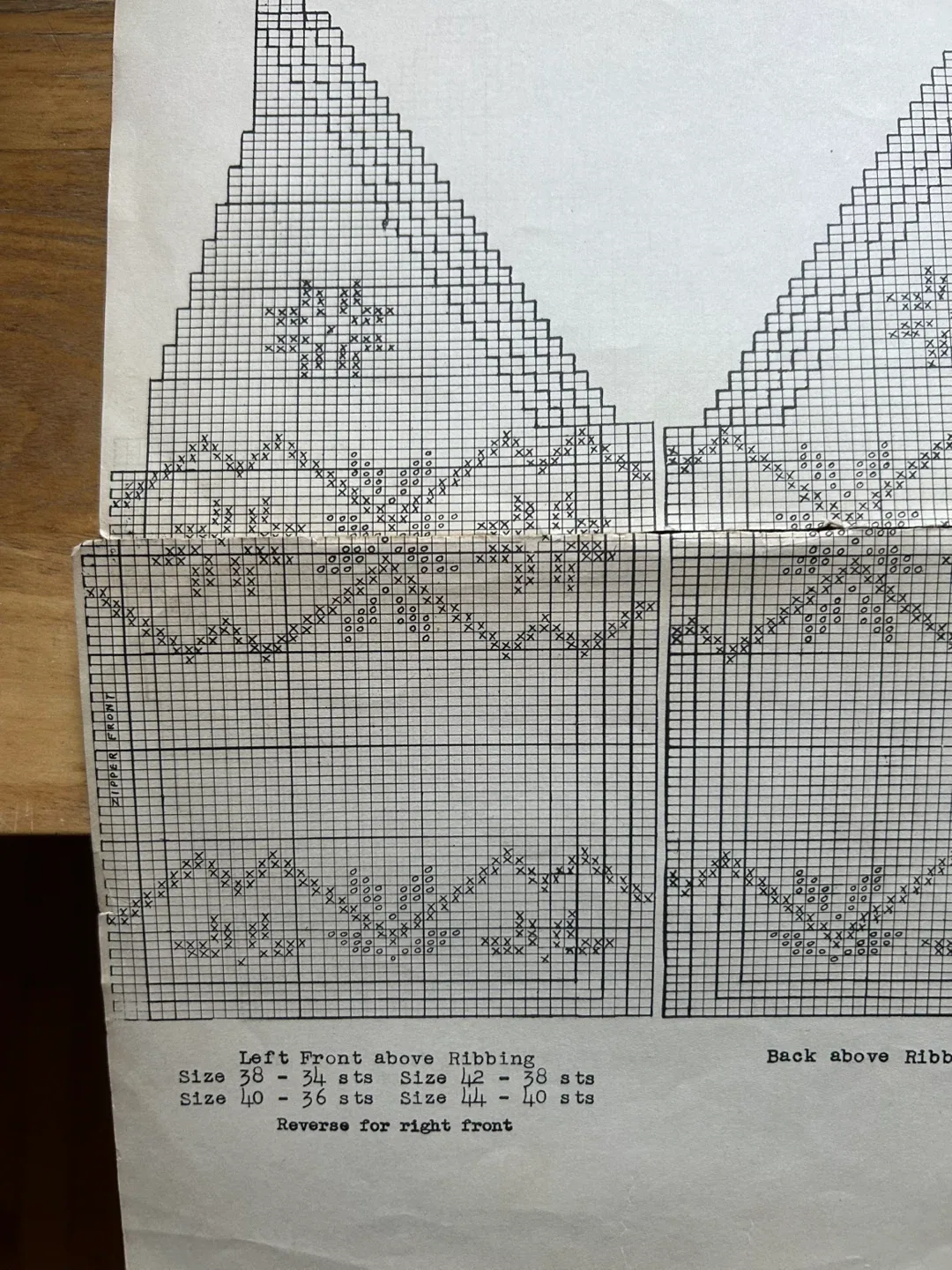 MCM sweater Vintage Knitting Pattern Bouquet Dominion Woollens image indicator(6)
