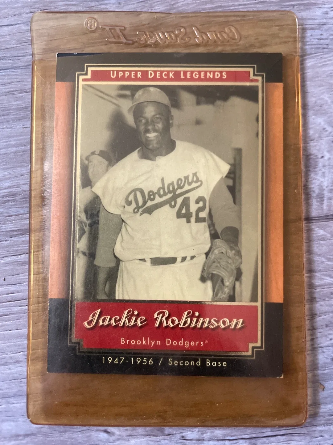 Jackie Robinson Upper Deck Legends Baseball Card thumbnail