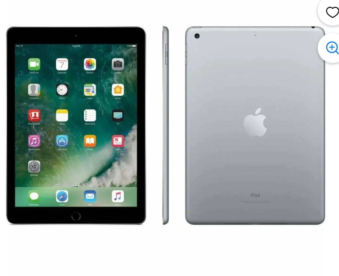 Ipad 5th generation space grey image indicator(3)