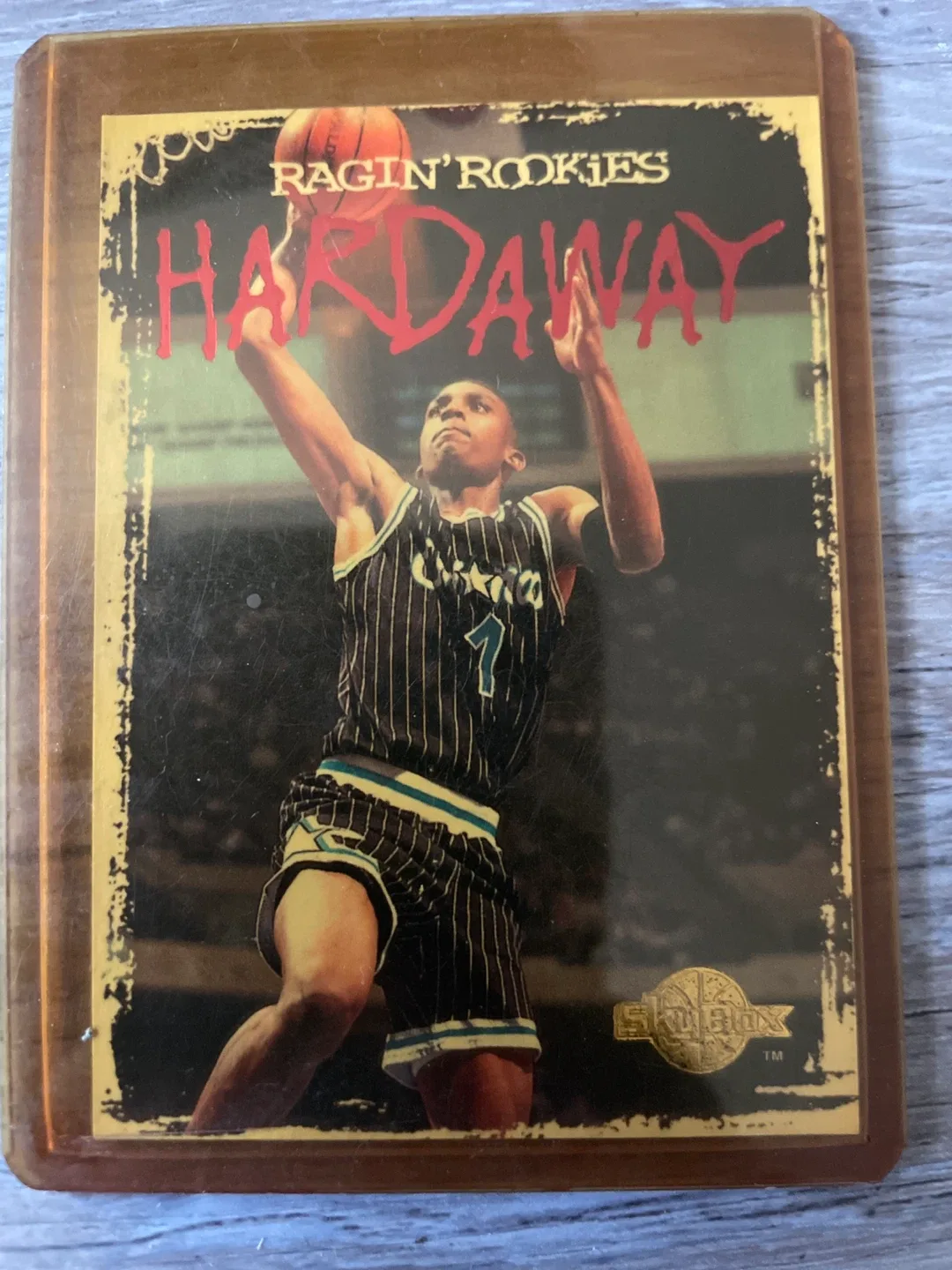 Anfernee Hardaway Ragin' Rookies Basketball Card thumbnail