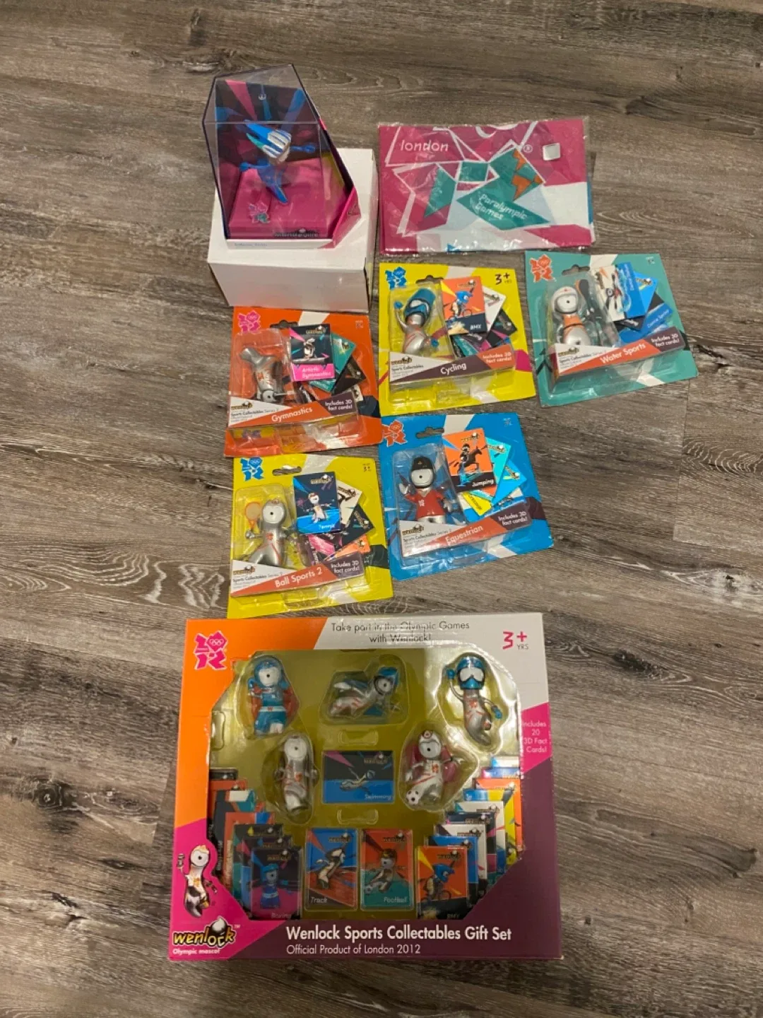Wenlock & Mandeville London 2012 Olympic Mascot Collectibles thumbnail