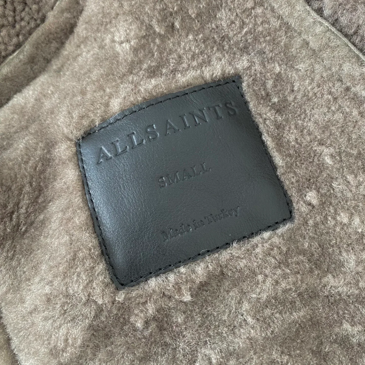 Allsaints Hawley Shearling Biker Jacket image indicator(9)