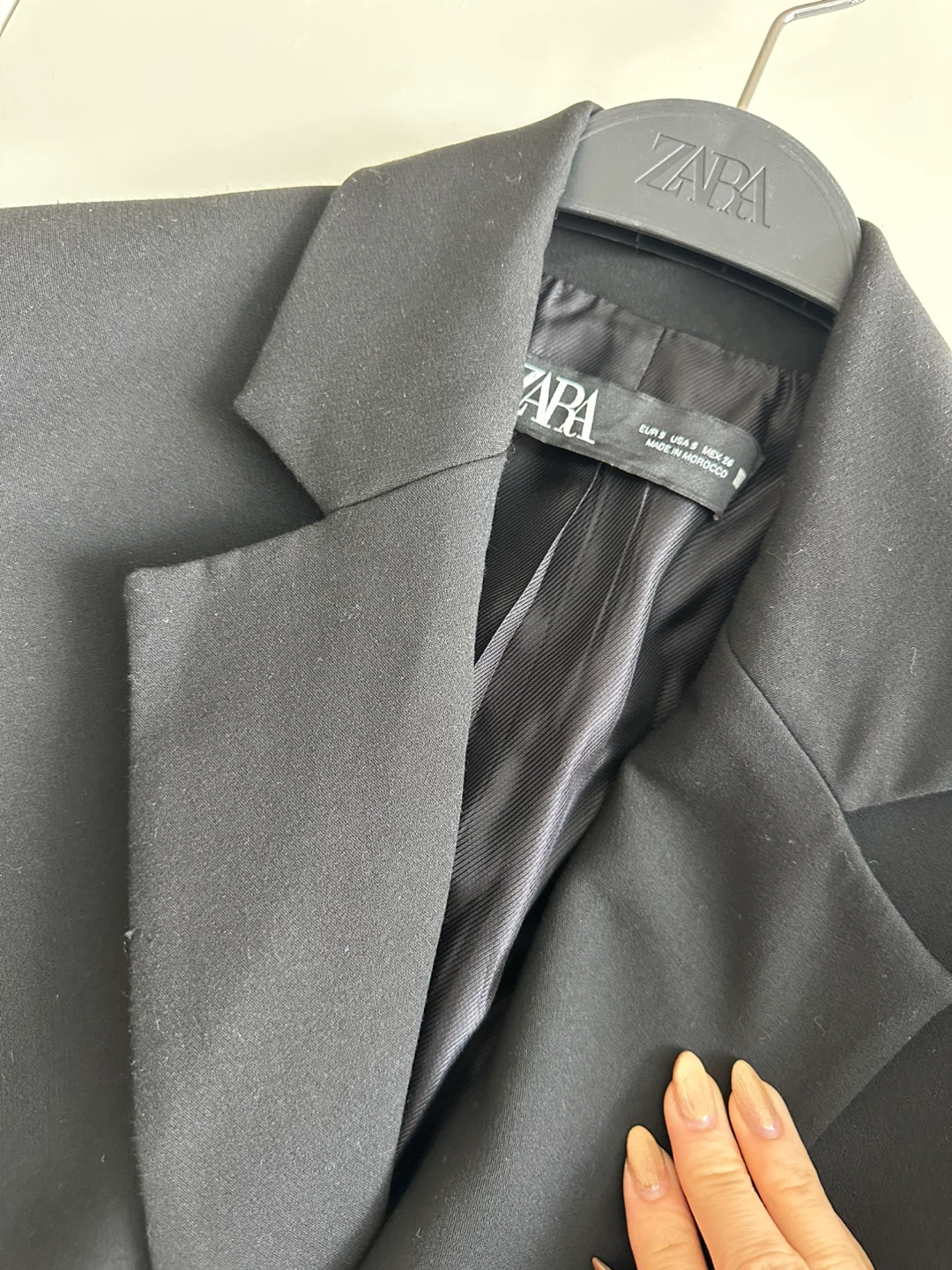 Zara Black Blazer - Size S 🥕 - photo 2