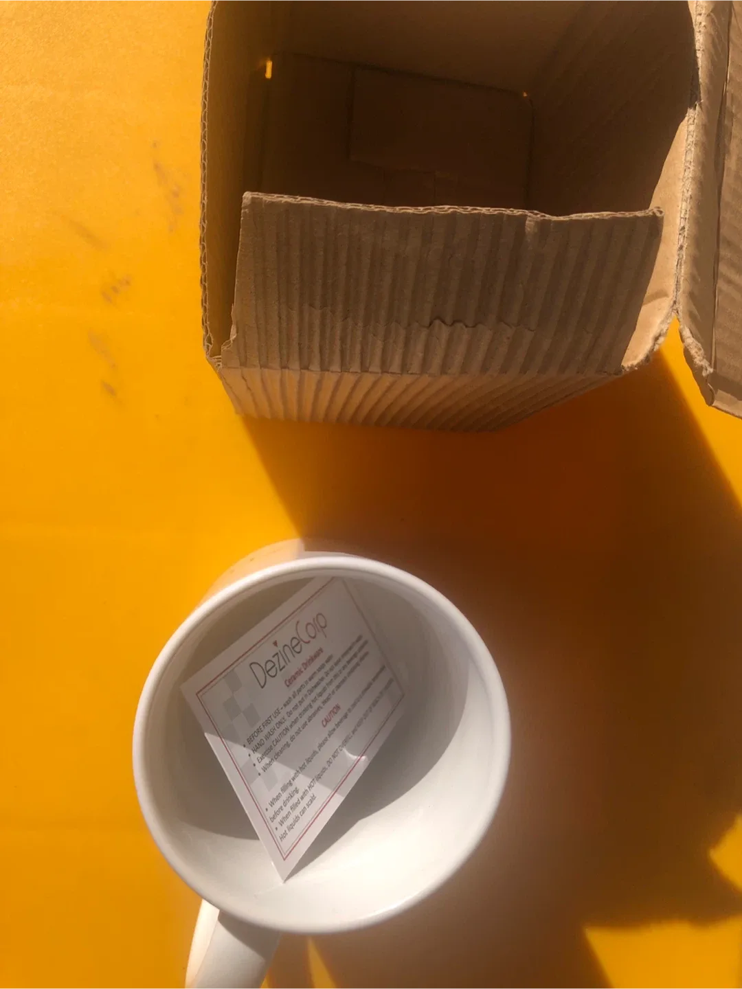 White Coffee Mug with Box image indicator(2)