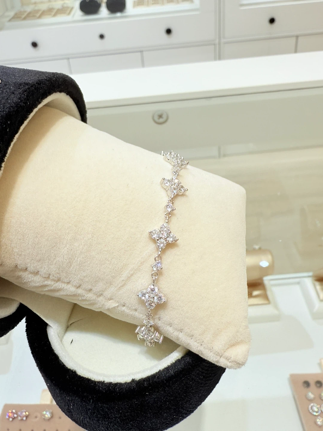 1 carat 925 sterling silver moissanite bracelet - photo 2