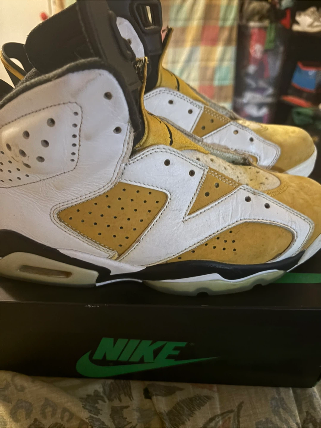 Air Jordan 6 Retro Golden Harvest Wheat - photo 4