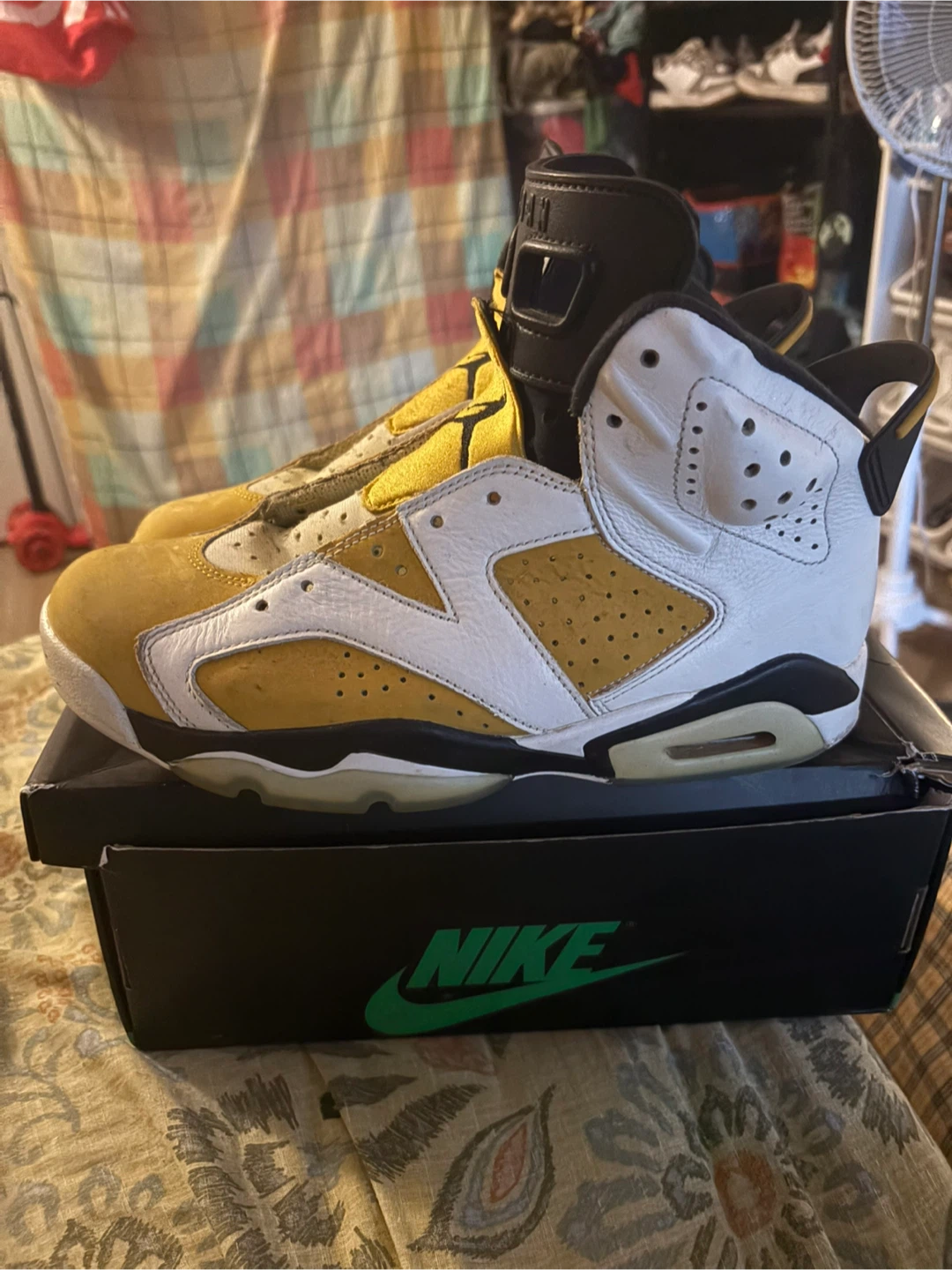 Air Jordan 6 Retro Golden Harvest Wheat - photo 5