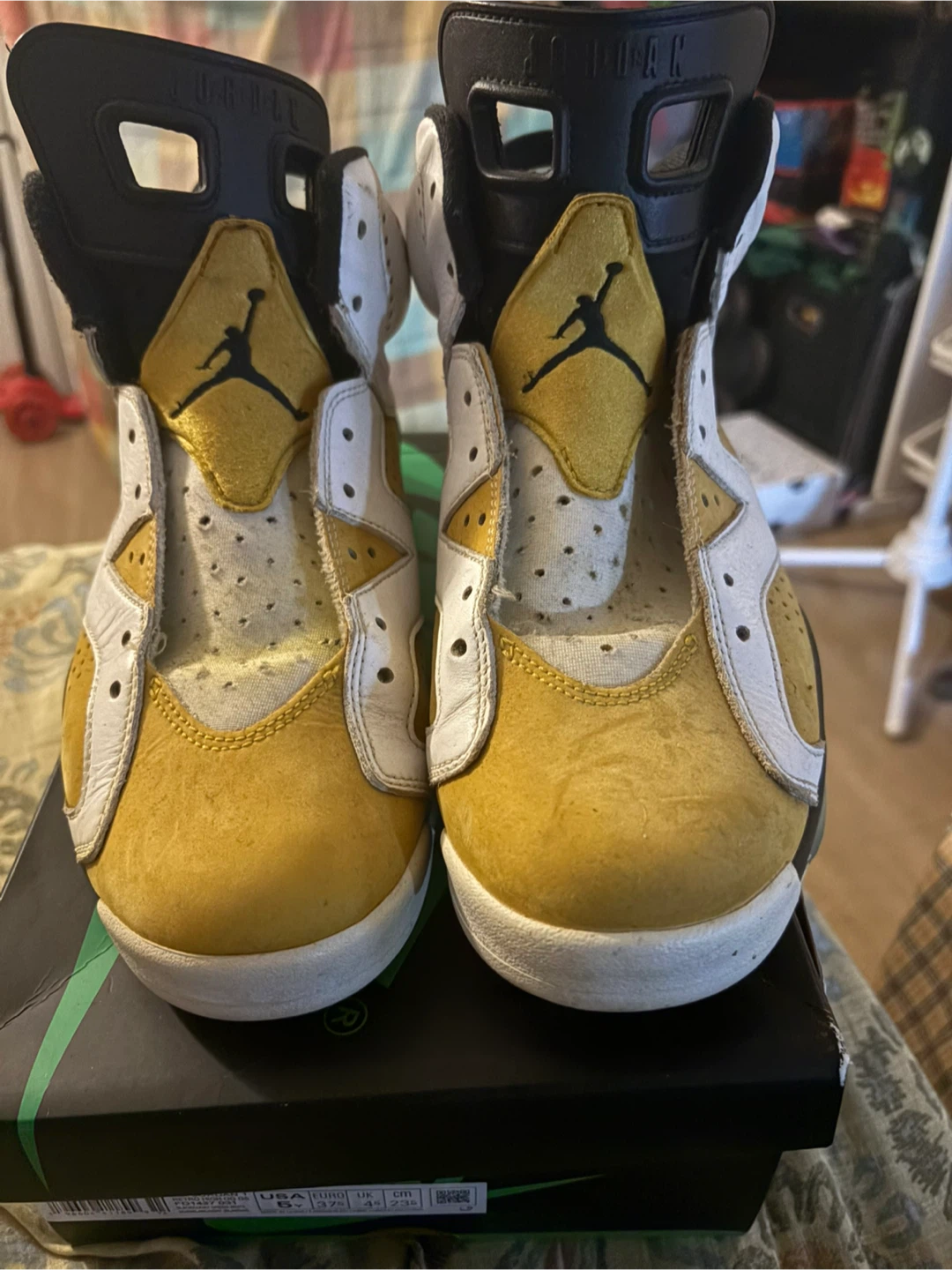 Air Jordan 6 Retro Golden Harvest Wheat - photo 3