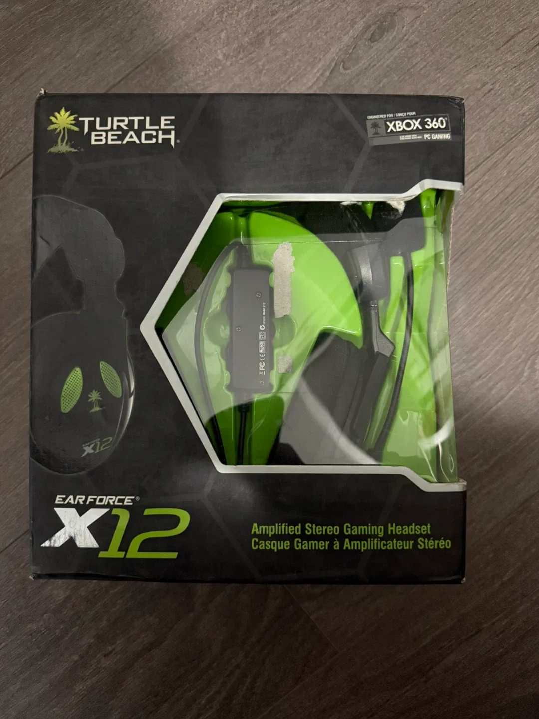 Turtle Beach Earforce X12 Amplified Stereo Gaming Head Set