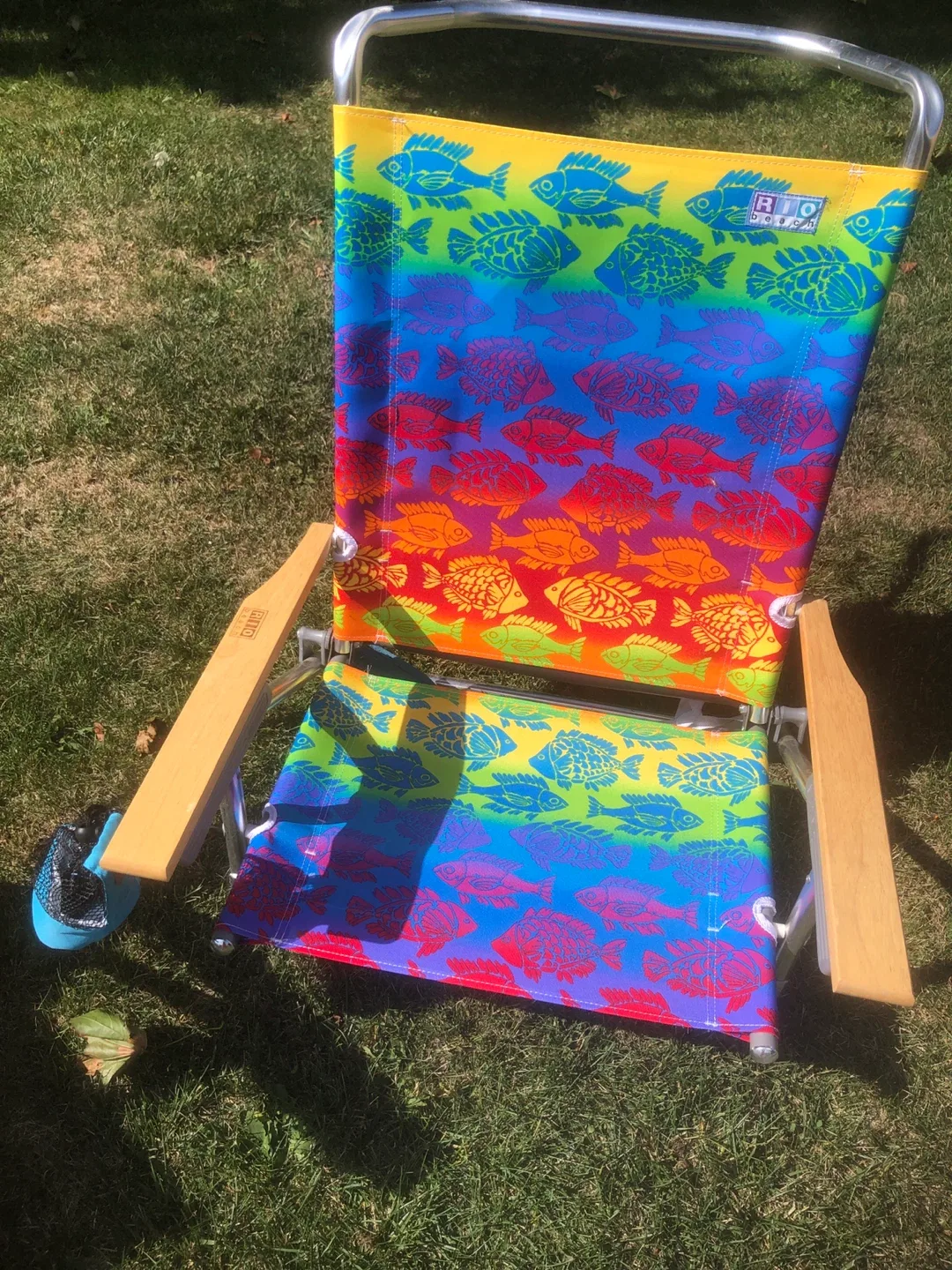 Rio Beach Folding Beach Chair - Rainbow Fish image indicator(7)