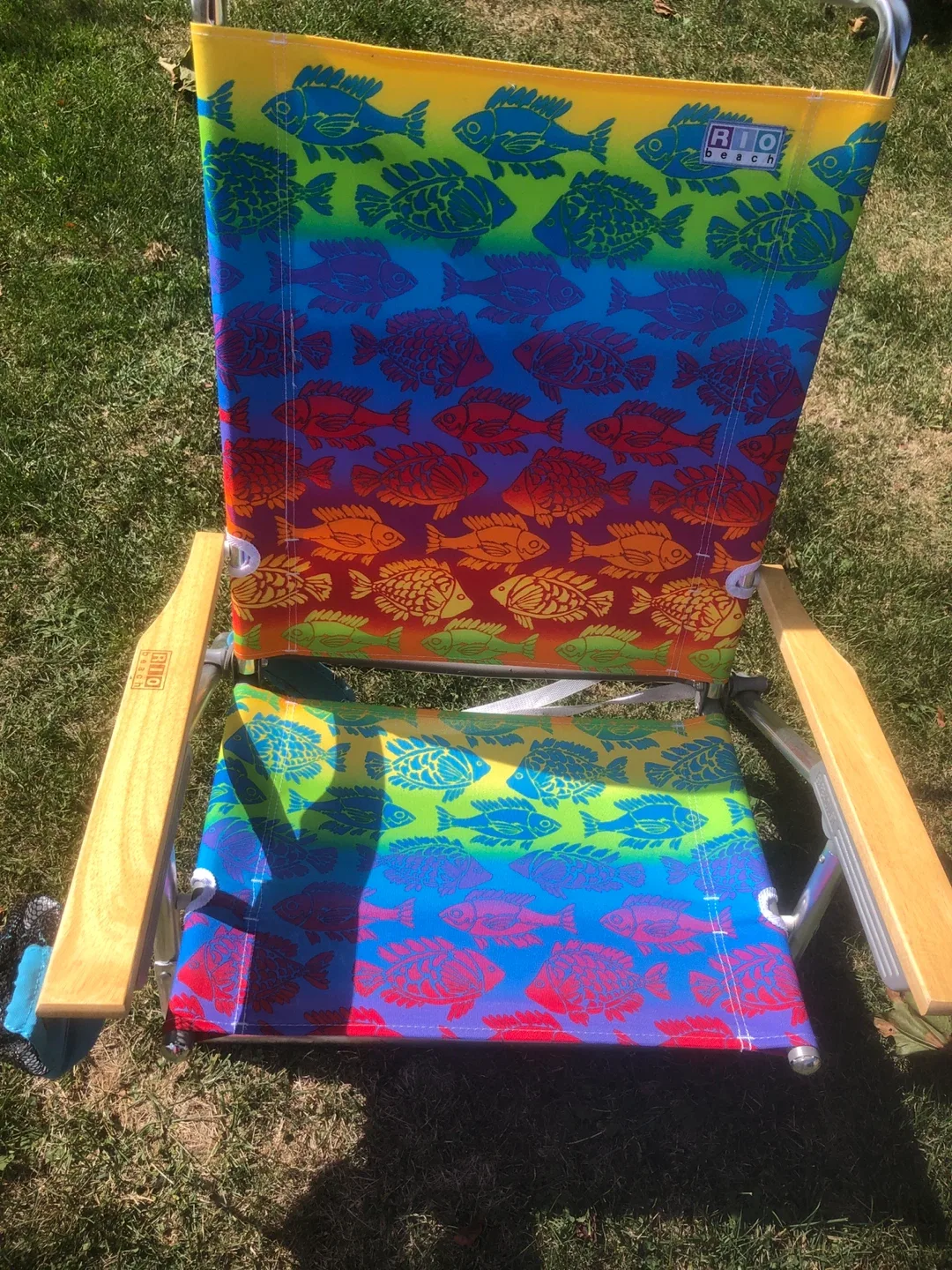 Rio Beach Folding Beach Chair - Rainbow Fish image indicator(8)
