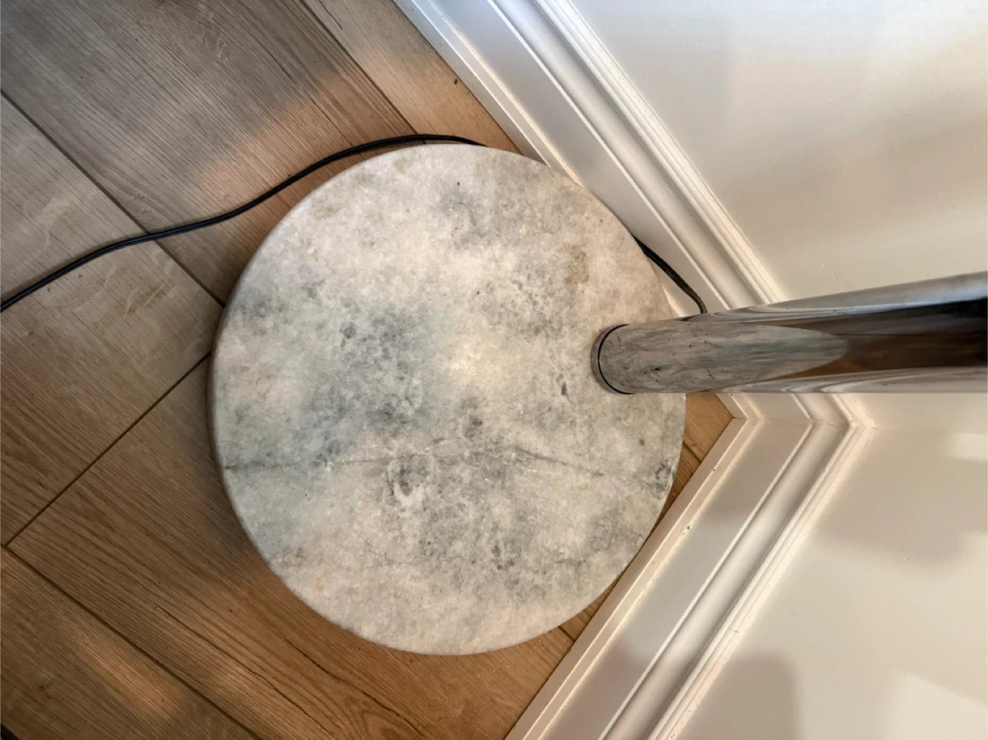 EQ3 Chrome Arc Floor Lamp - photo 5