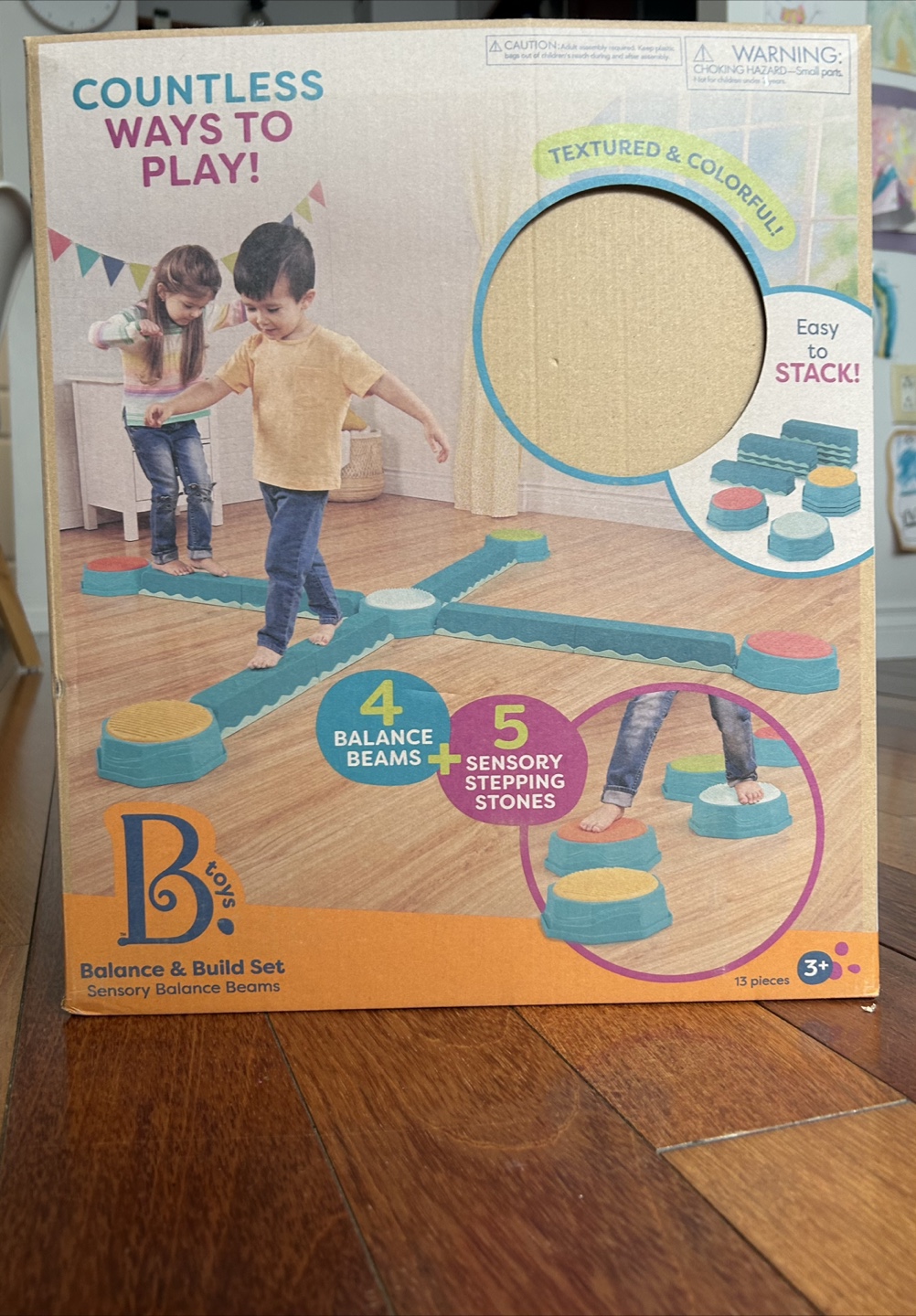 B. Toys Balance & Build Set w/ Box - photo 2