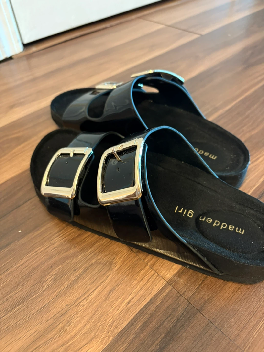 Madden Girl Black Sandals - Size 7 - photo 2