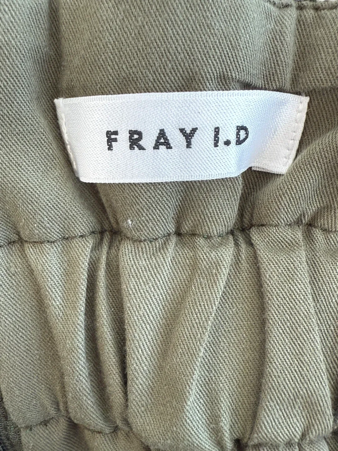 FRAY I.D Plaid Pencil Skirt - Size 0 image indicator(2)