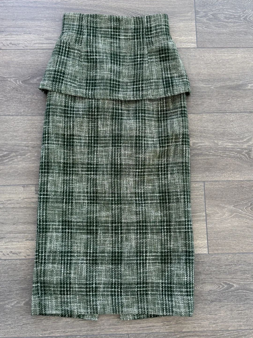 FRAY I.D Plaid Pencil Skirt - Size 0 thumbnail