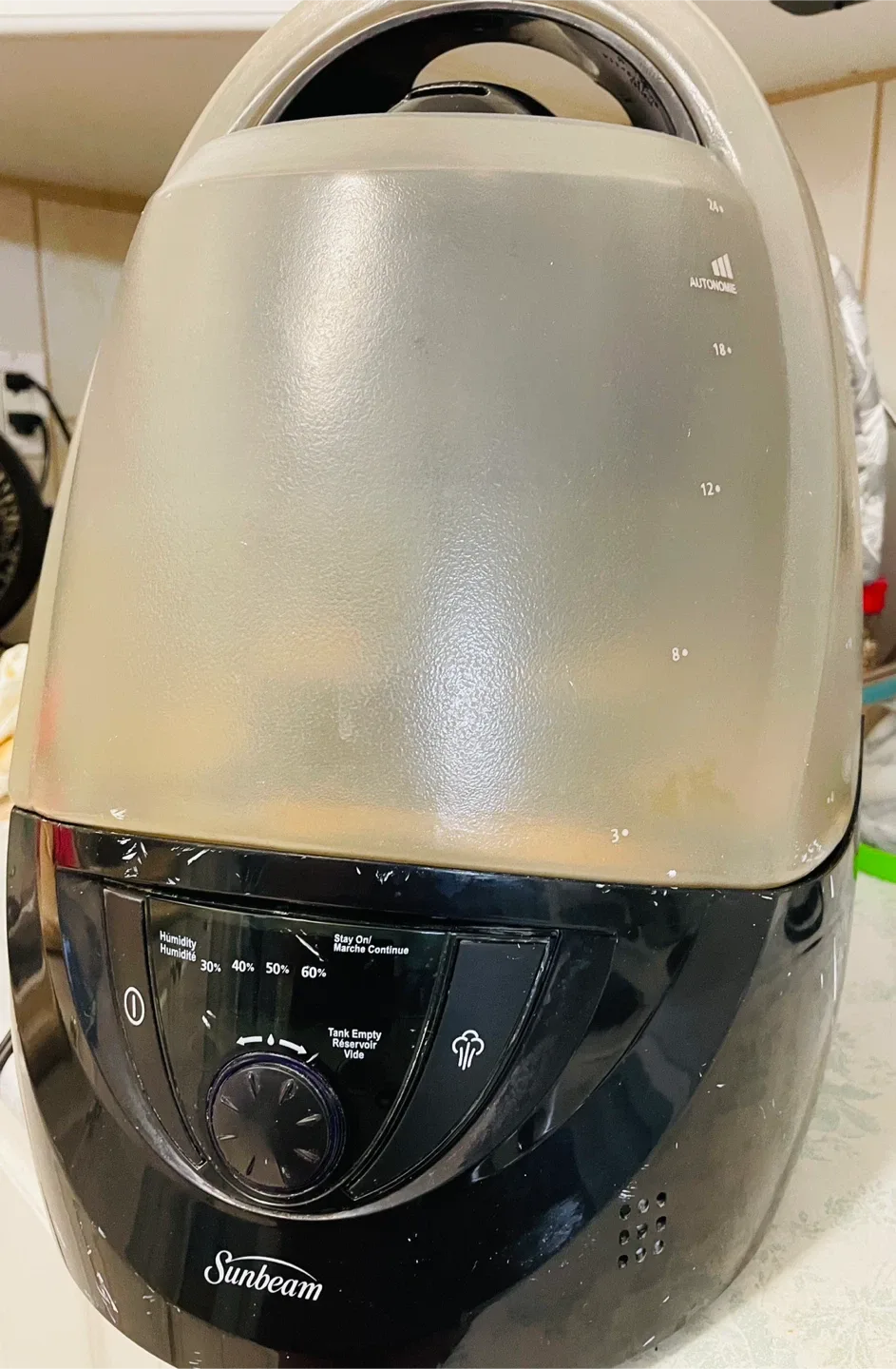 Sunbeam Humidifier image indicator(2)