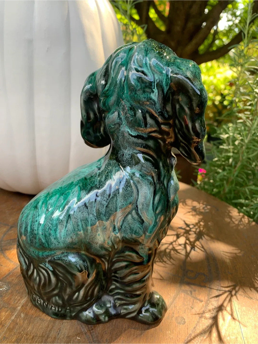 Vintage Canadian Blue Mountain Pottery Dog image indicator(3)