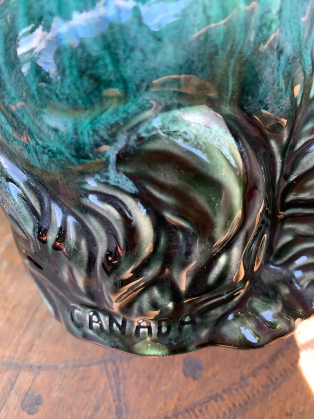 Vintage Canadian Blue Mountain Pottery Dog image indicator(4)