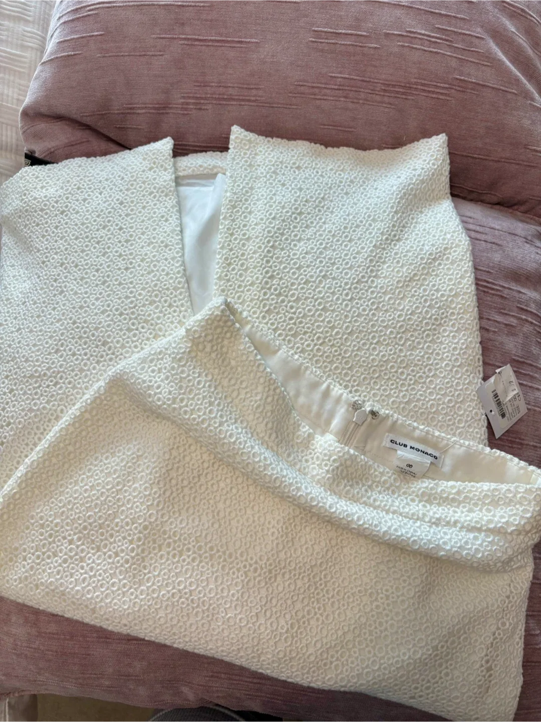 Club Monaco White Skirt Size 00 thumbnail