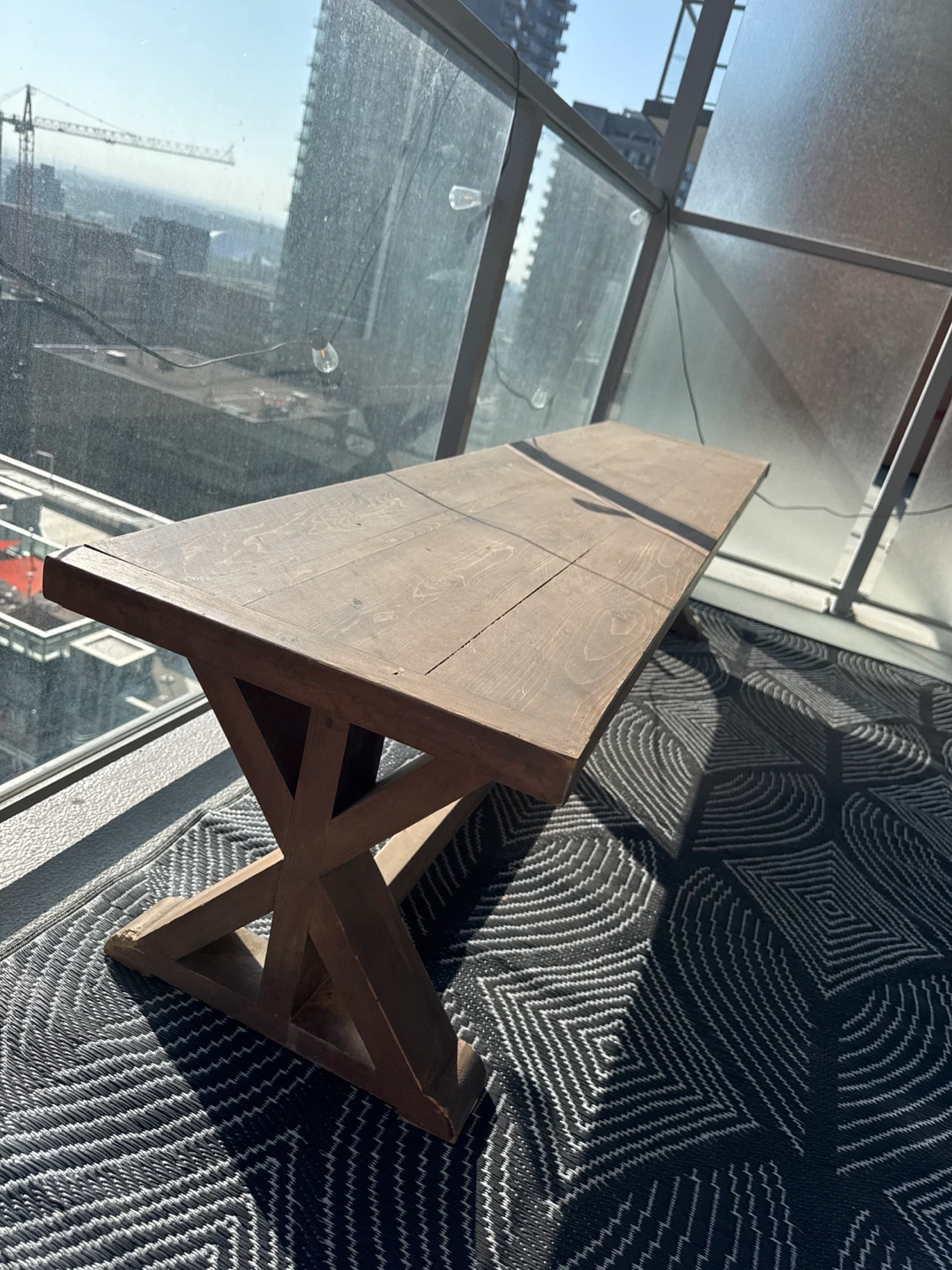Wooden Bench - photo 3