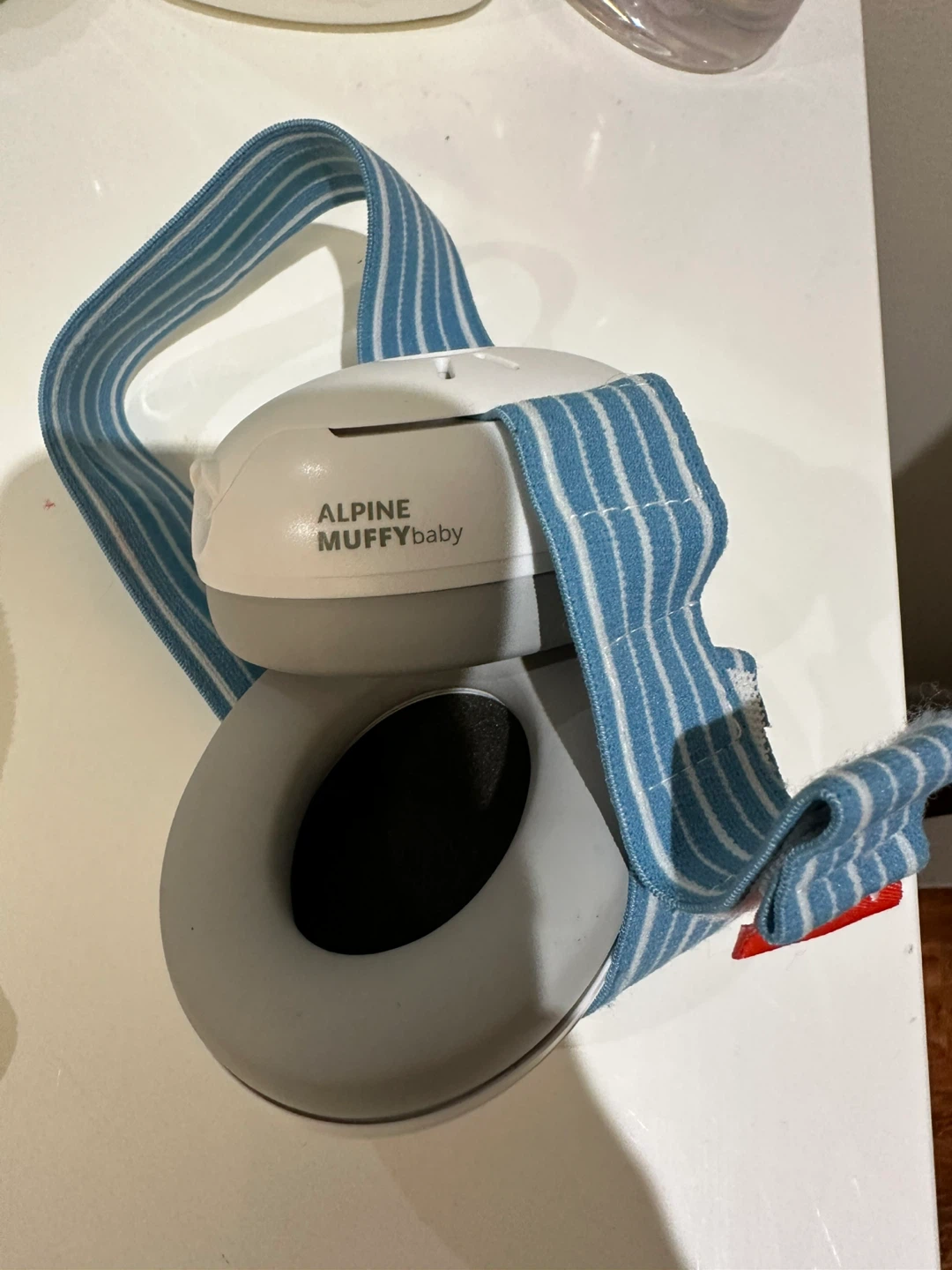 Alpine Muffy Baby Earmuffs - Blue/White