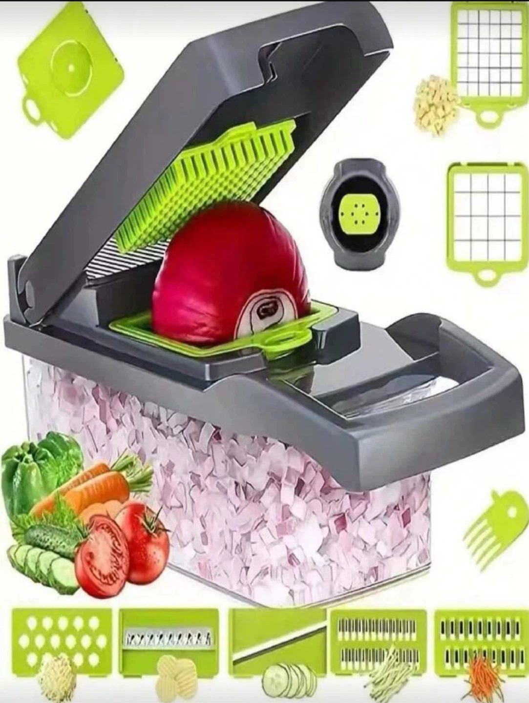 Vegetable Chopper Dicer - photo 4