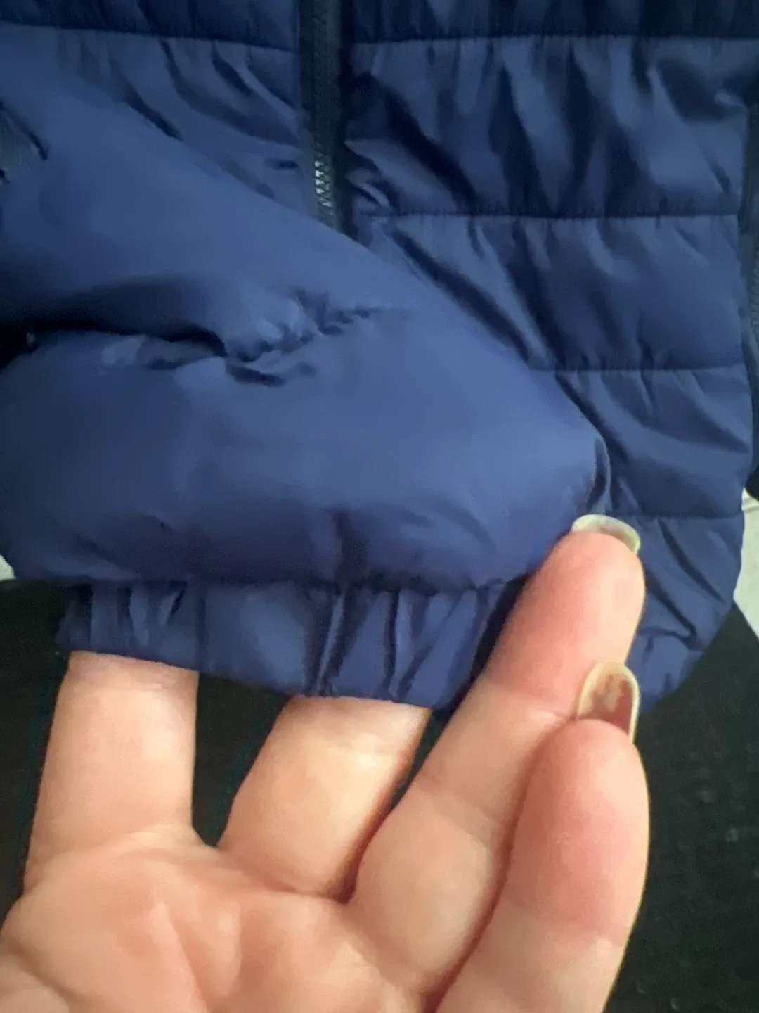 Blue Puffer Jacket unisex image indicator(4)