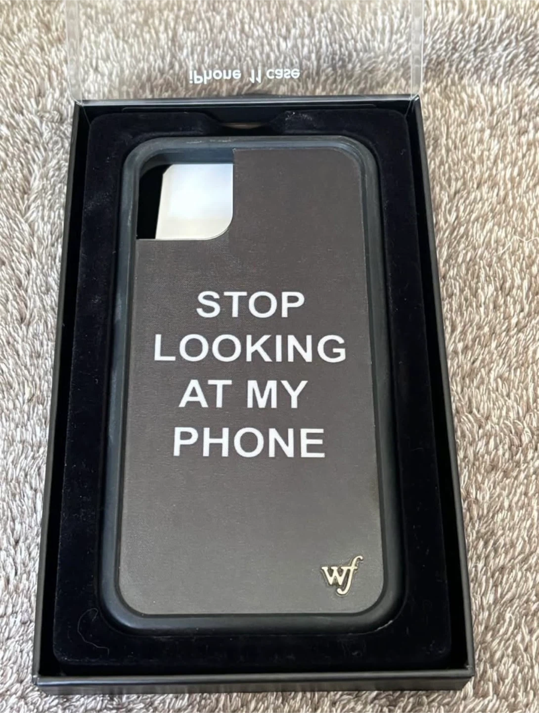 Wildflower iPhone 11 Case - Stop Looking At My Phone