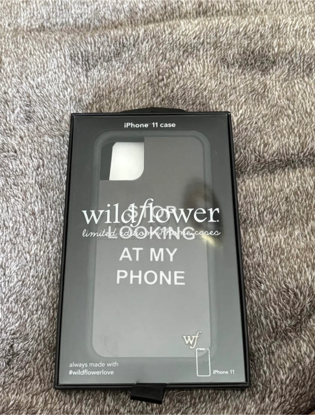 Wildflower iPhone 11 Case - Stop Looking At My Phone - photo 2