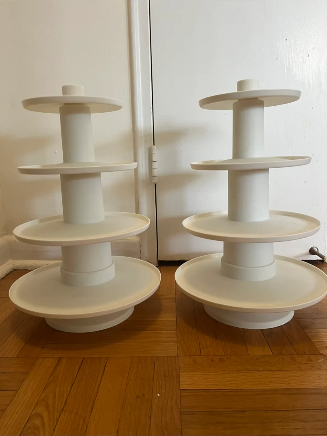 IKEA Växer Plant Stand, White - Set of 2 thumbnail