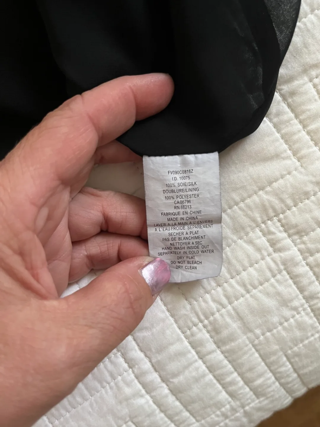 Black Sleeveless Silk Dress - Size TG/XL image indicator(3)