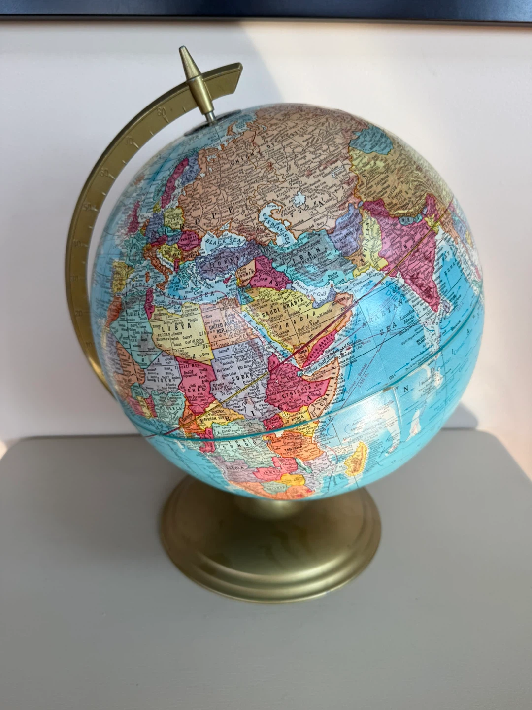 Vintage Cram's Scope-O-Sphere 12" Globe - photo 2