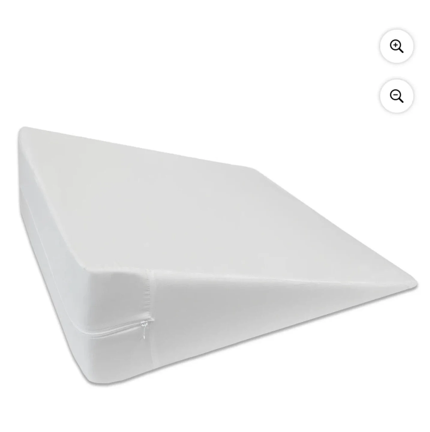 Comfort Foam Wedge Pillow - White thumbnail