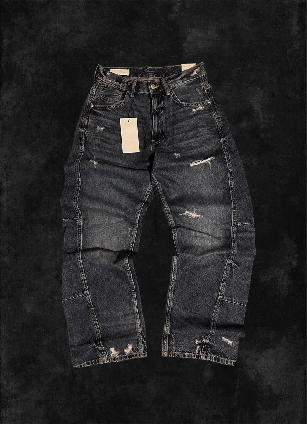 Zara distress jeans thumbnail