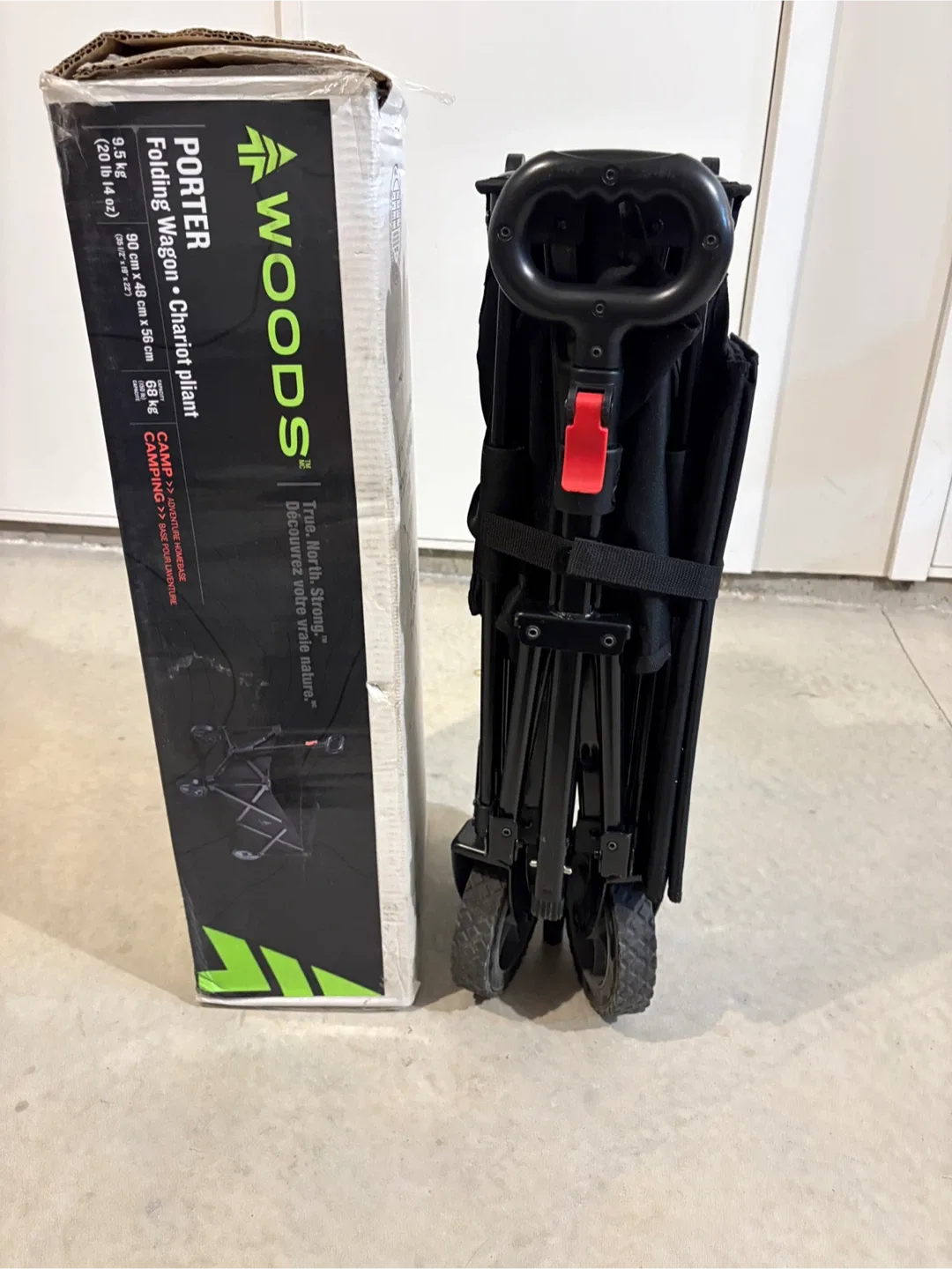 Woods Porter Folding Wagon - Chariot Pliant image indicator(4)