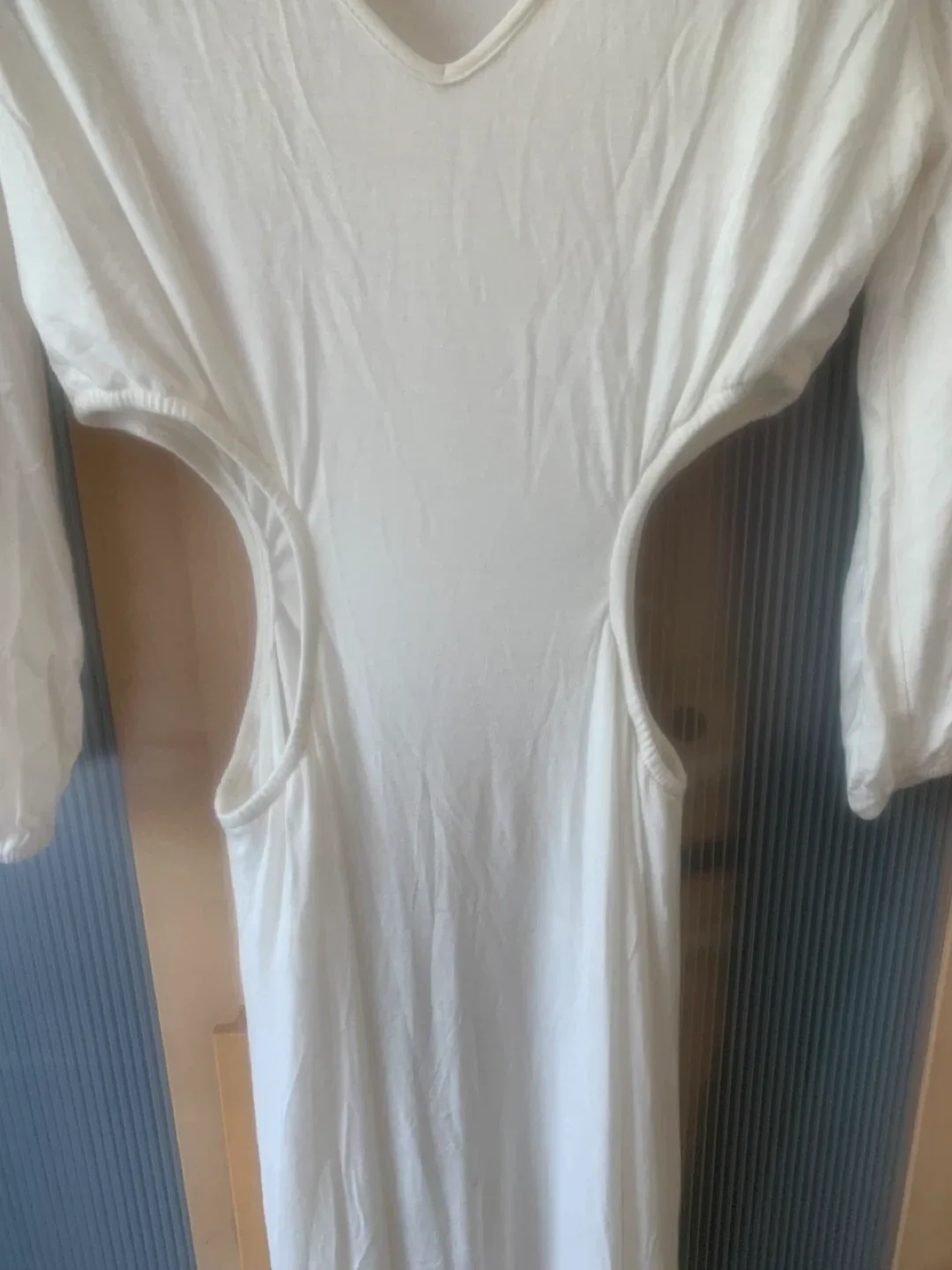 Ark & Co. White Maxi Dress - Size Small image indicator(3)