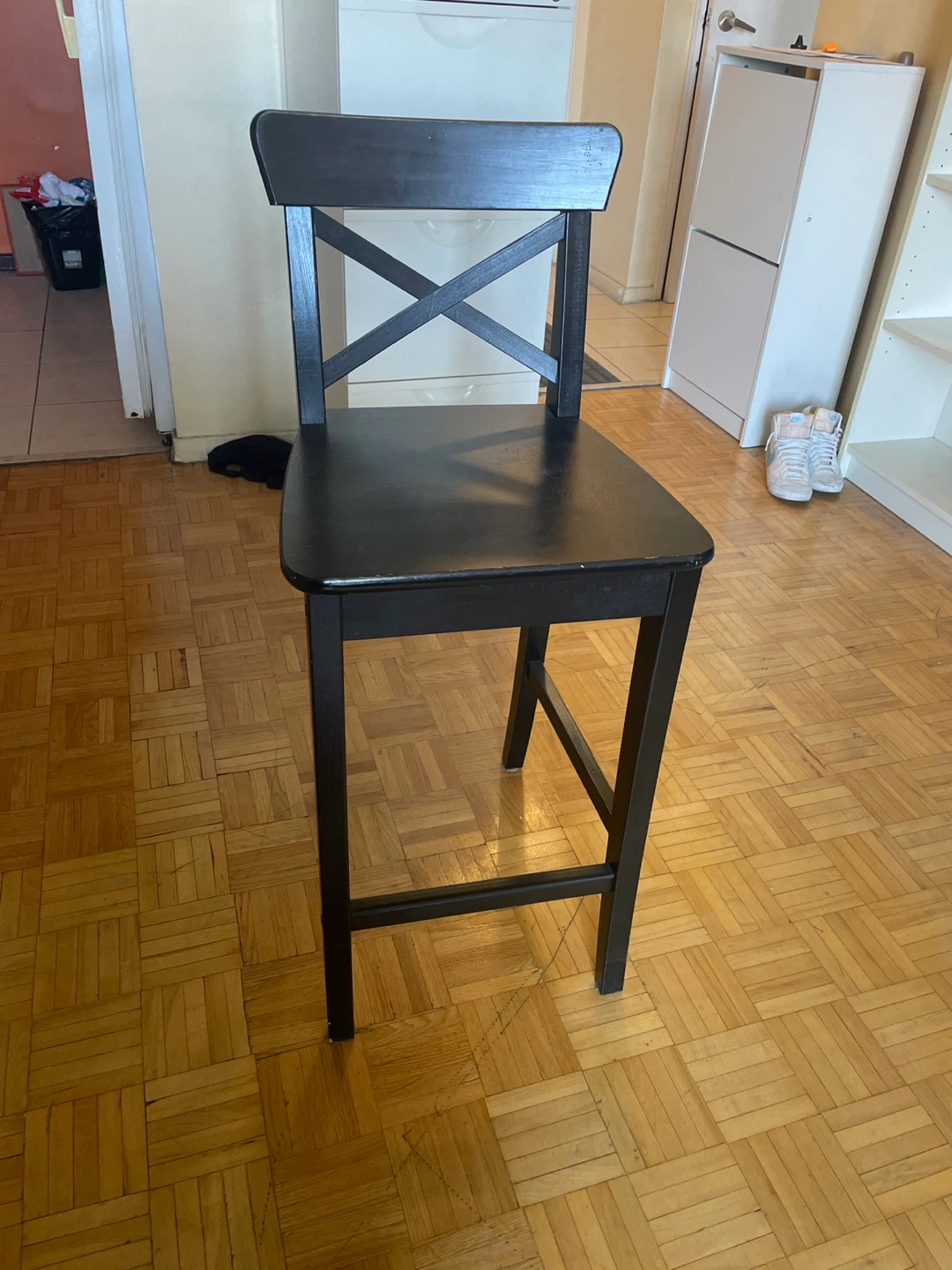 IKEA Ingolf Bar Stool - Black