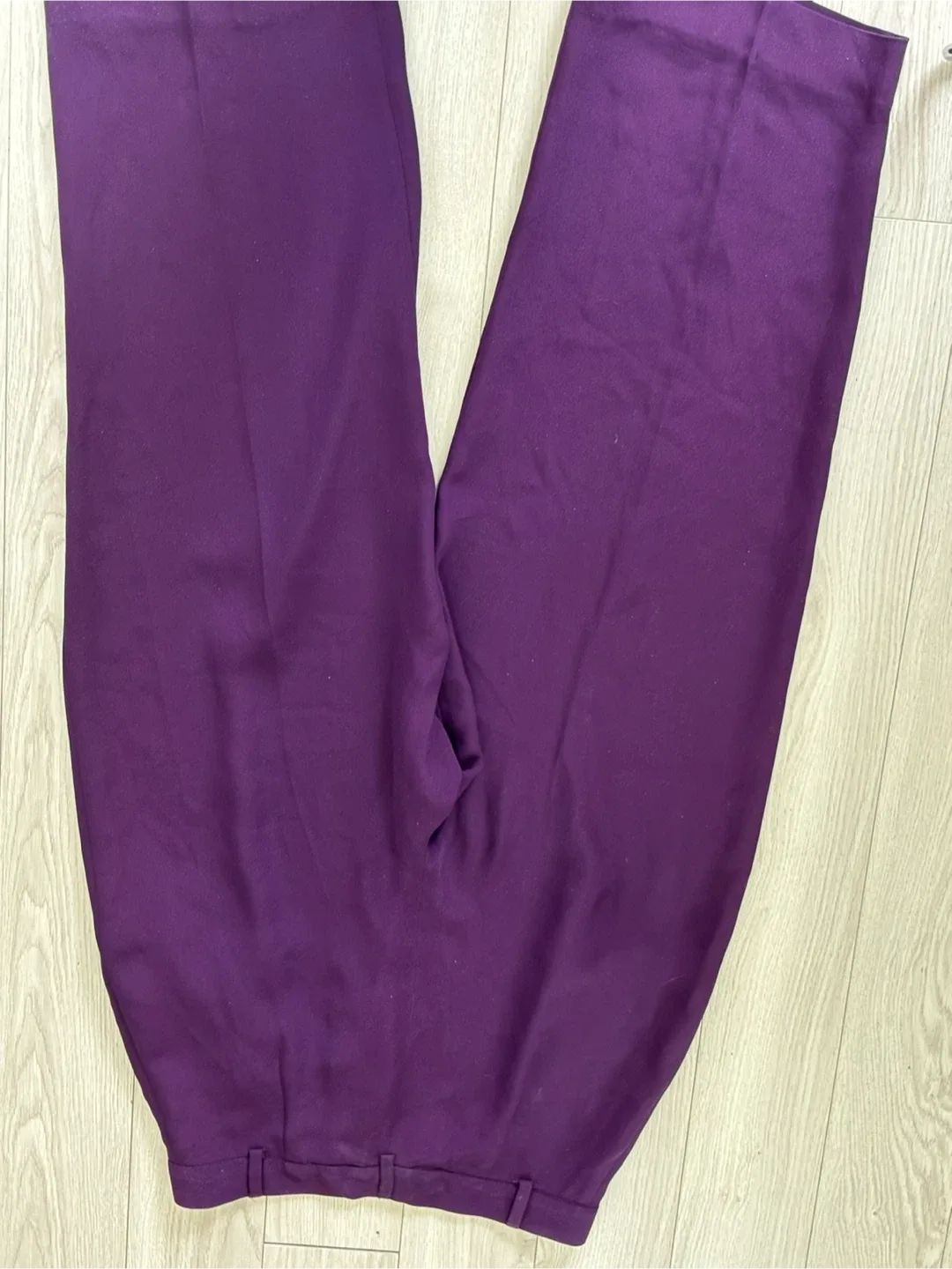 Giorgio Armani Purple Pants Size 10 image indicator(4)
