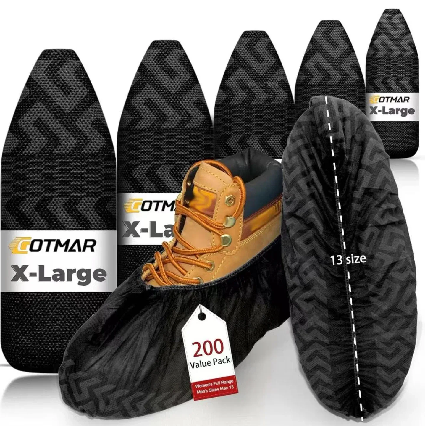 COTMAR X-Large Shoe Covers - 200 Pack thumbnail