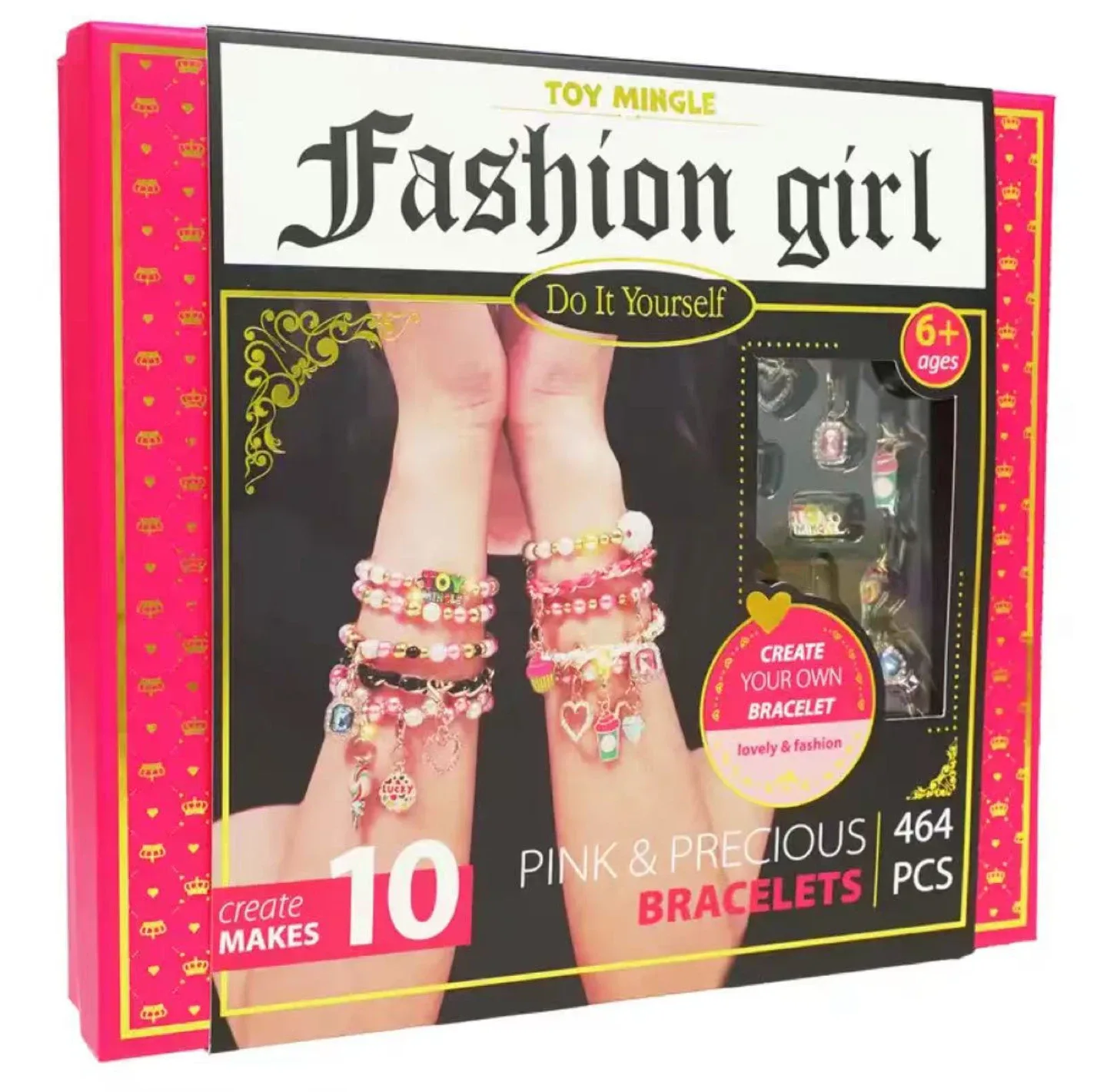 Toy Mingle Fashion Girl DIY Bracelet Kit thumbnail