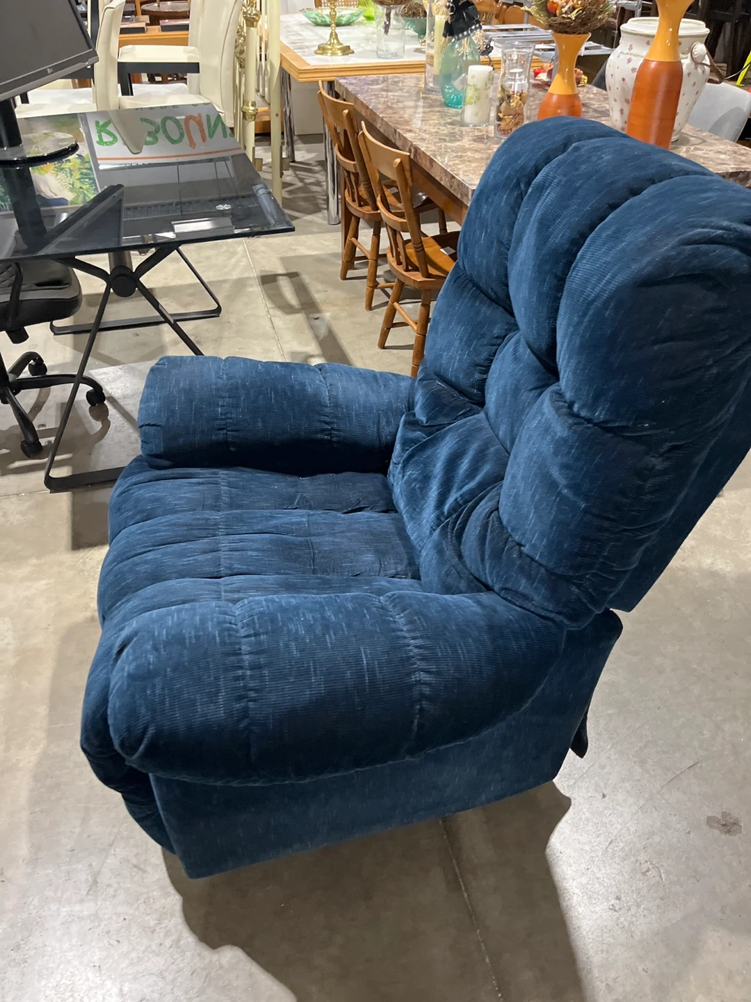 Blue Recliner Chair - photo 2