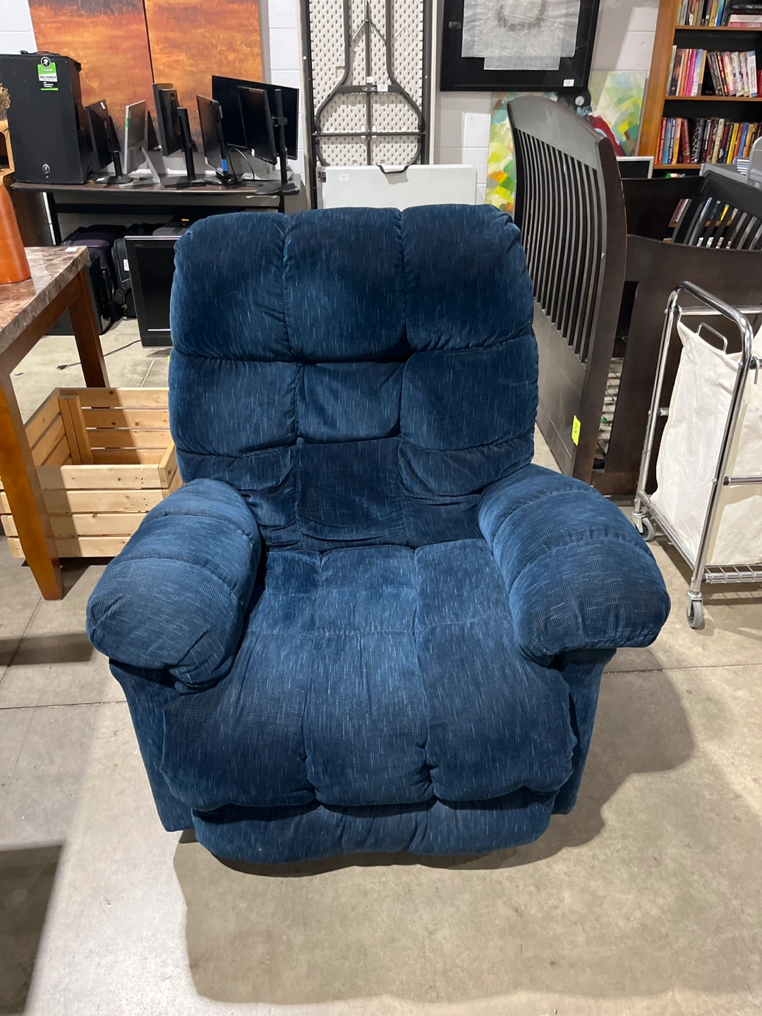 Blue Recliner Chair