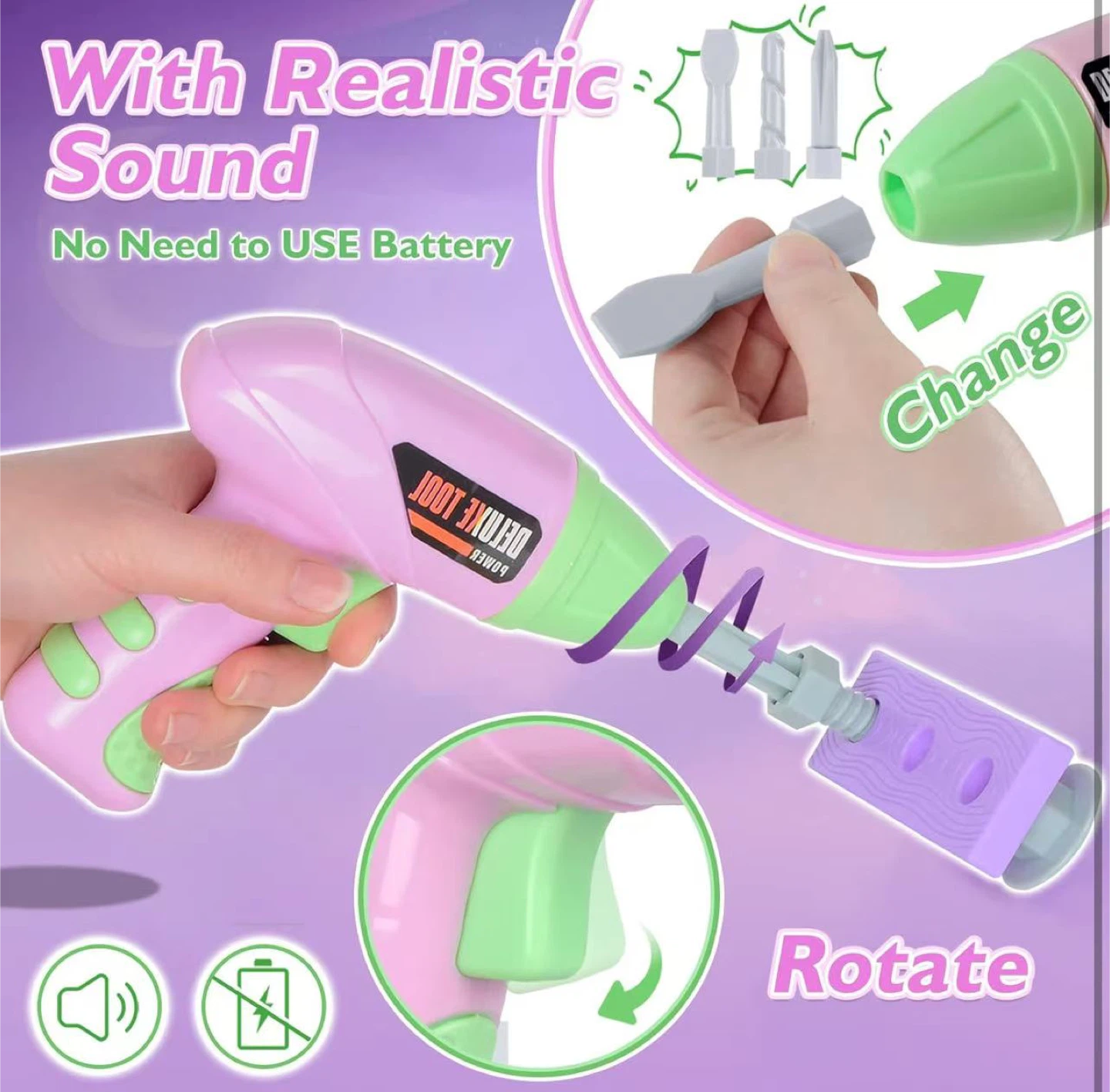 Deluxe Tool Set for Kids - photo 3