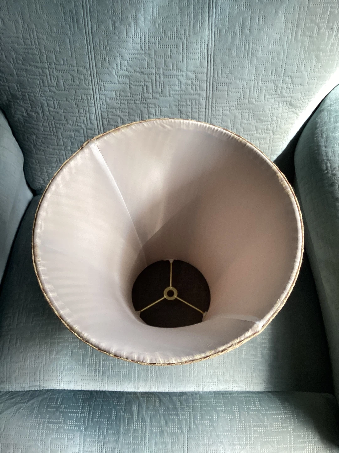 MUSTARD COLOUR LAMPSHADE - photo 2