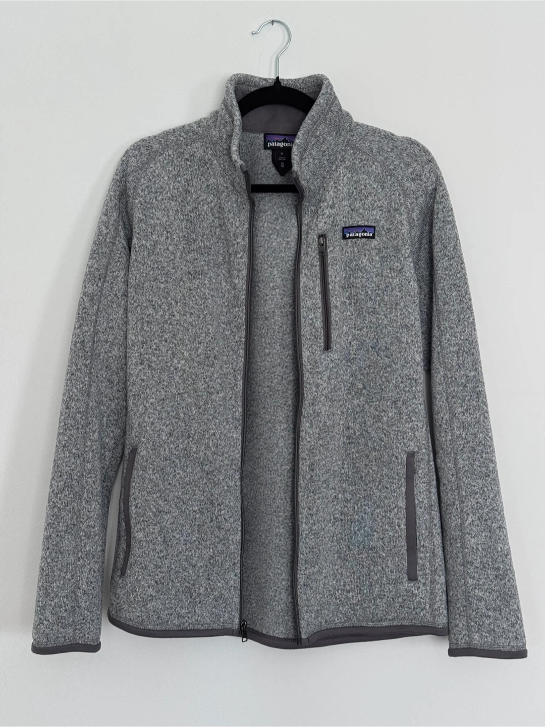 Patagonia Men’s Better Sweater Jacket Size M in Stonewash