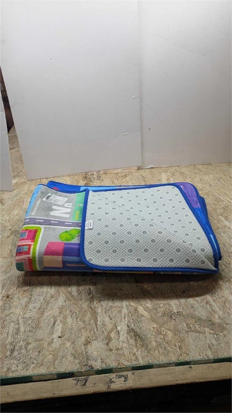 Kids Carpet Playmat Rug 60x40'’ Blue - photo 3