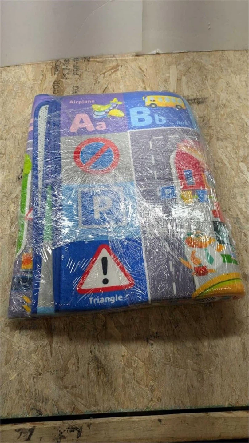 Kids Carpet Playmat Rug 60x40'’ Blue